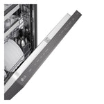 LG Smudge Resistant Black Stainless Steel 46dB Top Control Dishwasher with FlushFit™ Design, QuadWash® Pro and AutoVentDry™ - LDNPQ555D