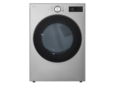 LG Graphite Steel Smart Electric Dryer with AI SensorDry and TurboSteam (7.4 cu. ft.) - DLEX5800V