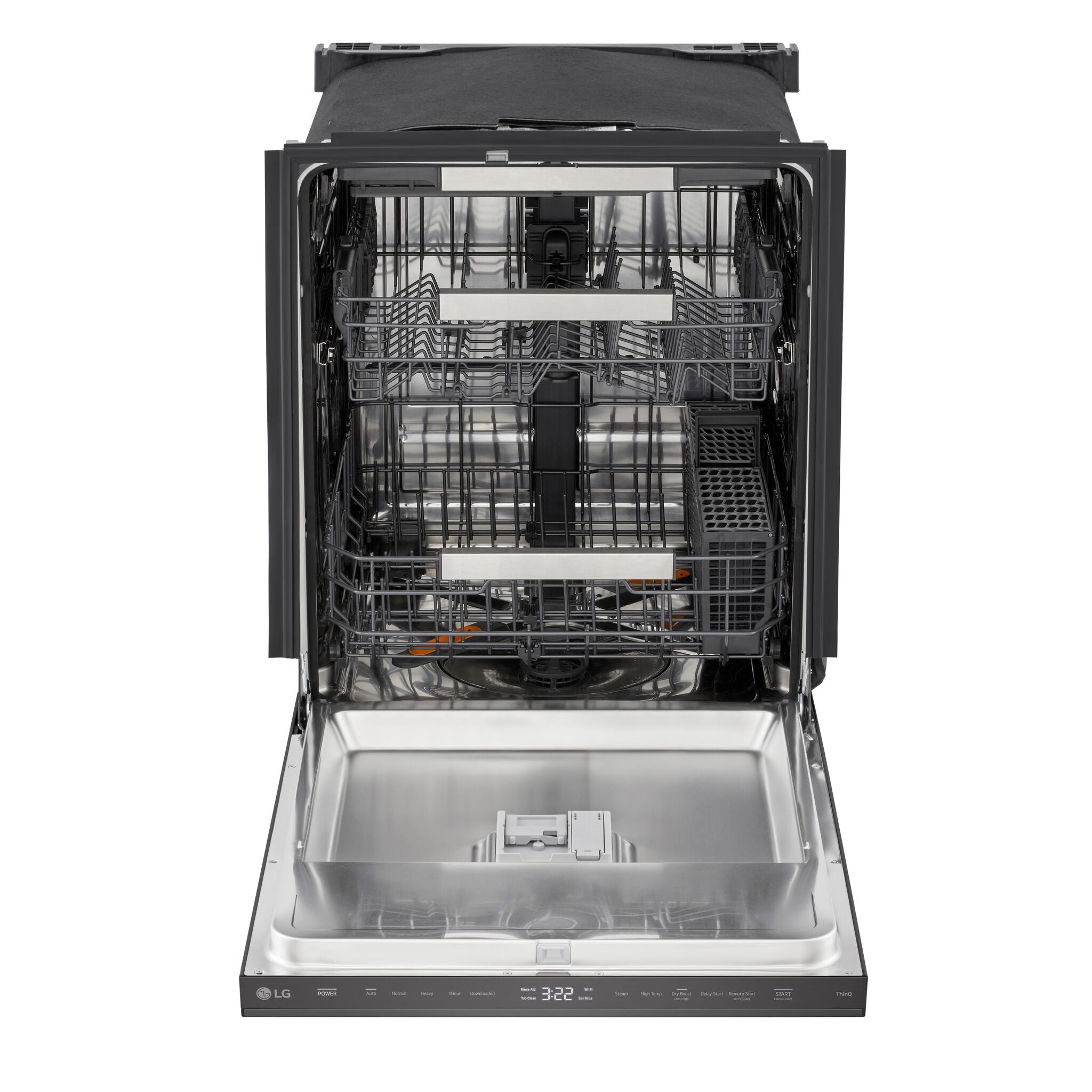 LG Black Stainless Steel 24" Top Control Dishwasher with QuadWash® - LDNPM654D