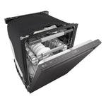 LG Black Stainless Steel 24" Top Control Dishwasher with QuadWash® - LDNPM654D