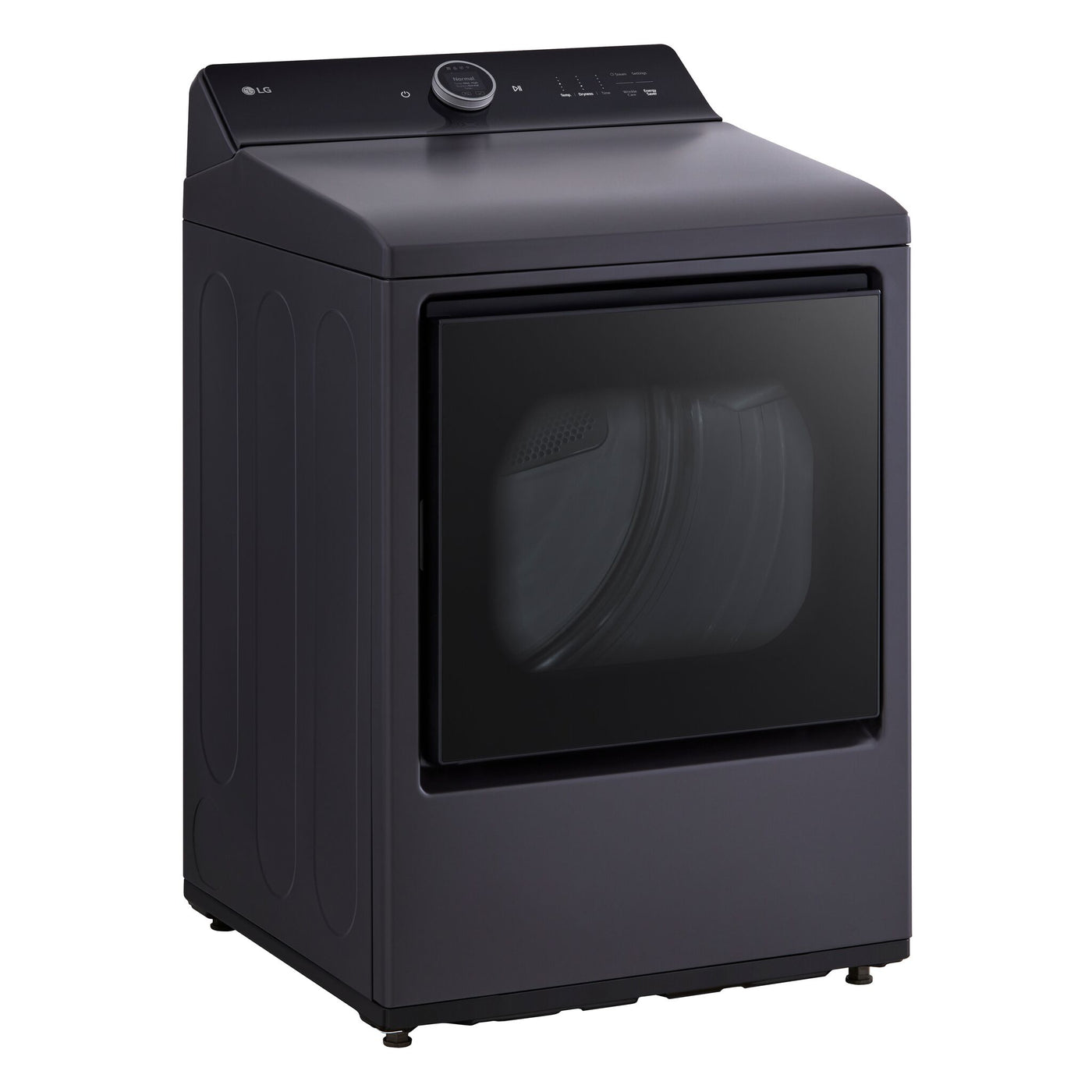 LG Black Steel Smart Front Load Dryer with Dual Inverter HeatPump™ Technology (7.8 Cu.ft) - DLHC6702B