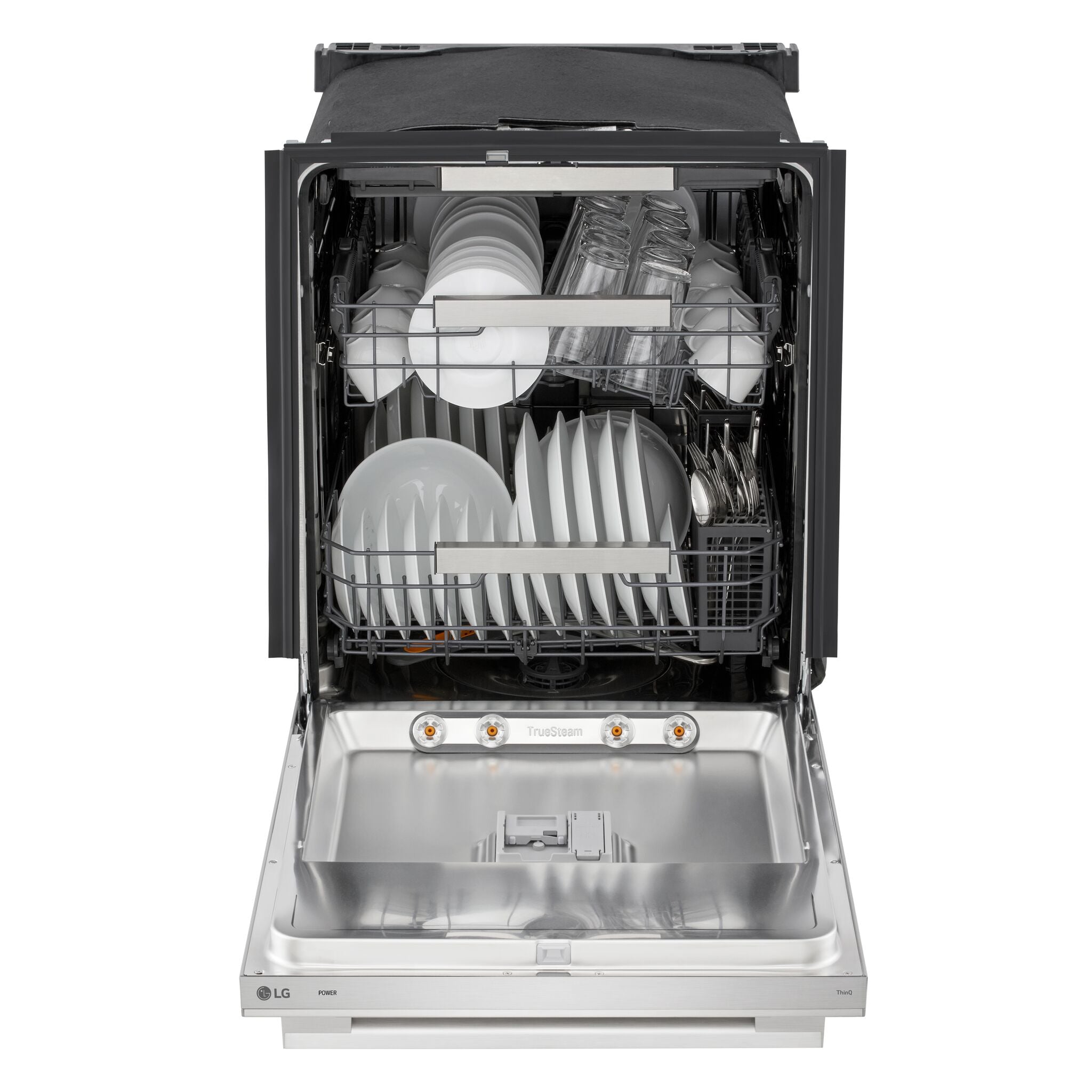 LG Stainless Steel 24" Top Control Dishwasher with TrueSteam® - LDNTH753S