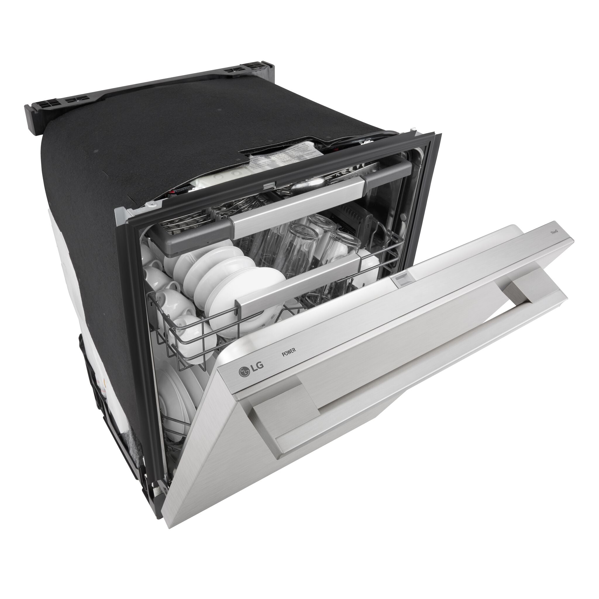 LG Stainless Steel 24" Top Control Dishwasher with TrueSteam® - LDNTH753S