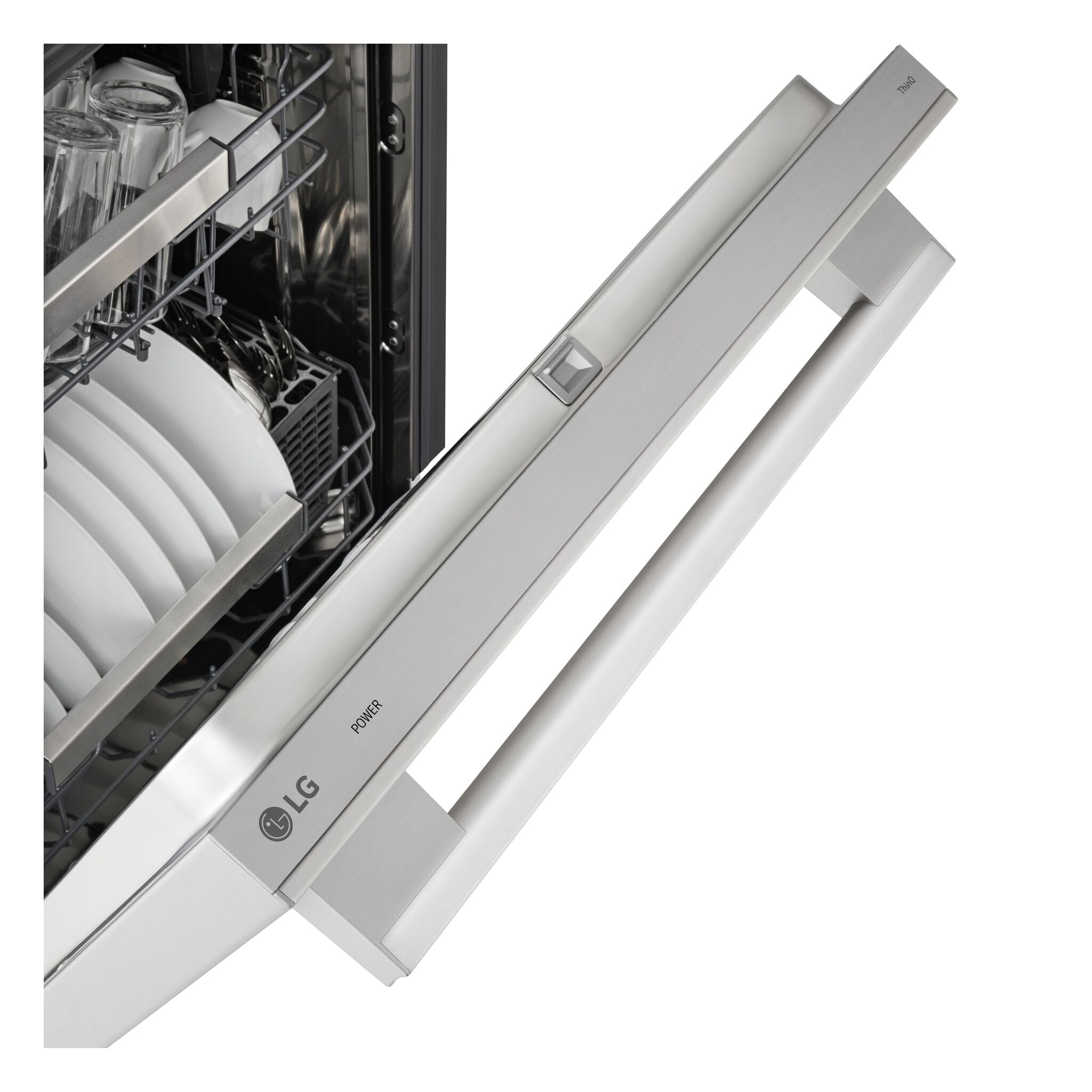 LG Stainless Steel 24" Top Control Dishwasher with TrueSteam® - LDNTH753S
