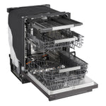 LG Black Stainless Steel 24" Top Control Dishwasher with TrueSteam® - LDNTH753D