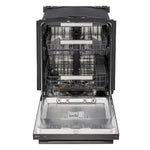 LG Black Stainless Steel 24" Top Control Dishwasher with TrueSteam® - LDNTH753D