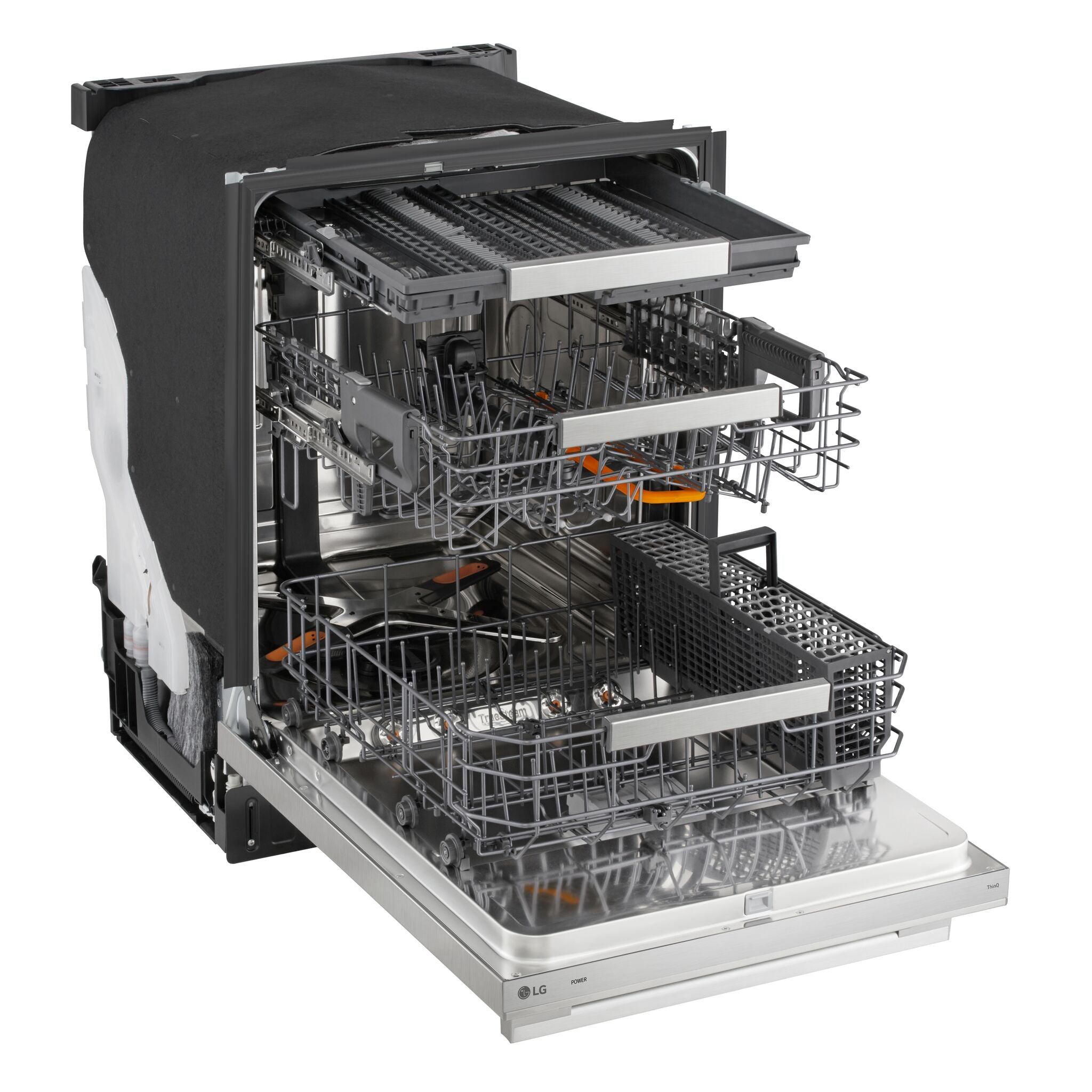 LG Stainless Steel 24" Top Control Dishwasher with TrueSteam® - LDNTH862S