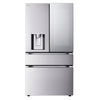 LG 36" 28.6 Cu. Ft. Smudge-Resistant Stainless Steel French Door Refrigerator with InstaView, MyColour Window, and Craft Ice - LF29S9775S