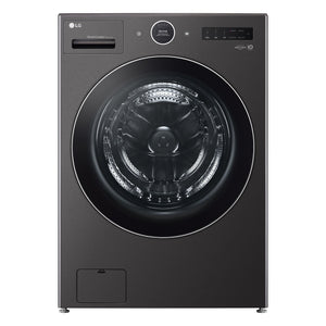 LG Black Steel All-in-One Ventless Washer/Dryer Combo with Inverter HeatPump™ Technology and Direct Drive Motor (5.8 cu. ft. - WM6998HBA