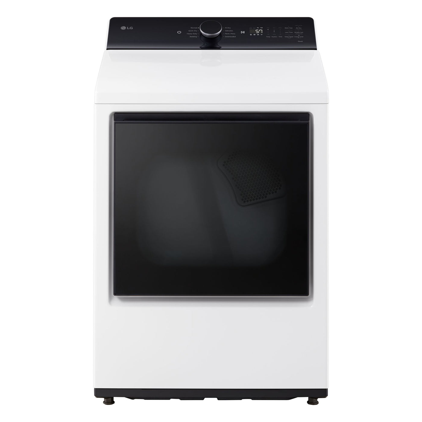 LG White Electric Dryer with EasyLoad™ Door (7.3 cu.ft) - DLE8400WE