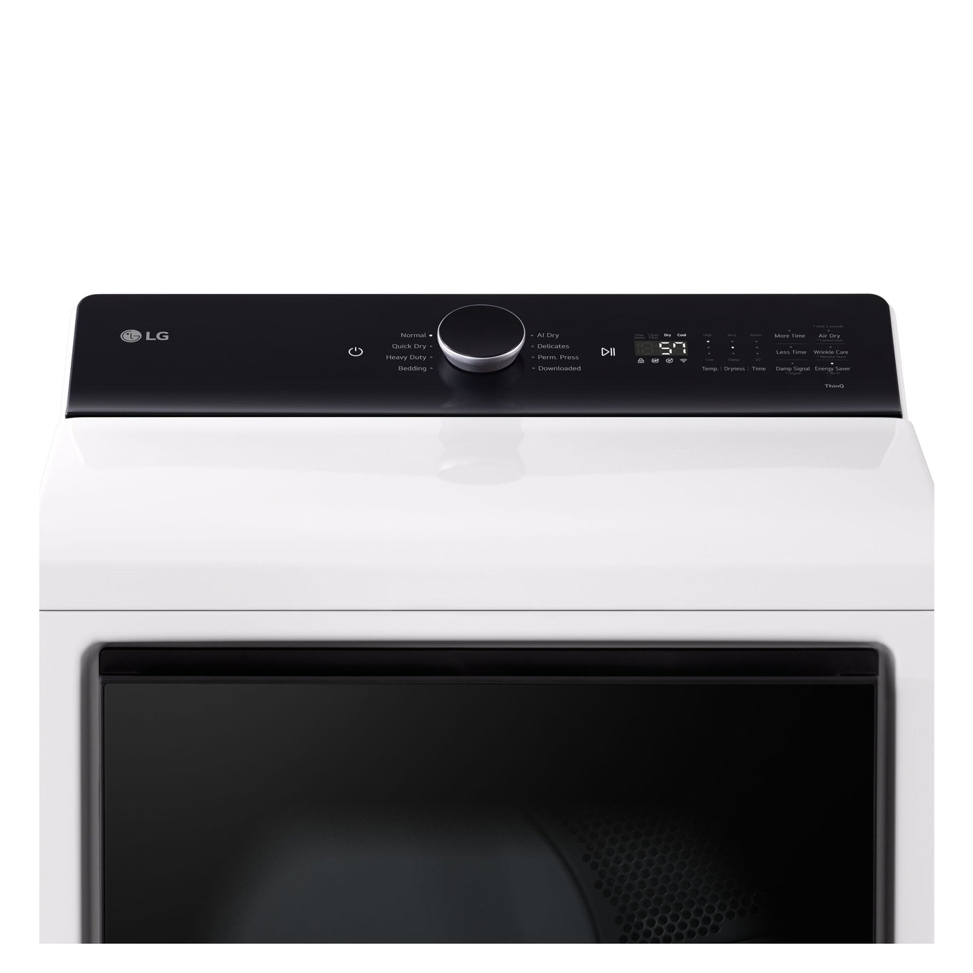 LG White Electric Dryer with EasyLoad™ Door (7.3 cu.ft) - DLE8400WE