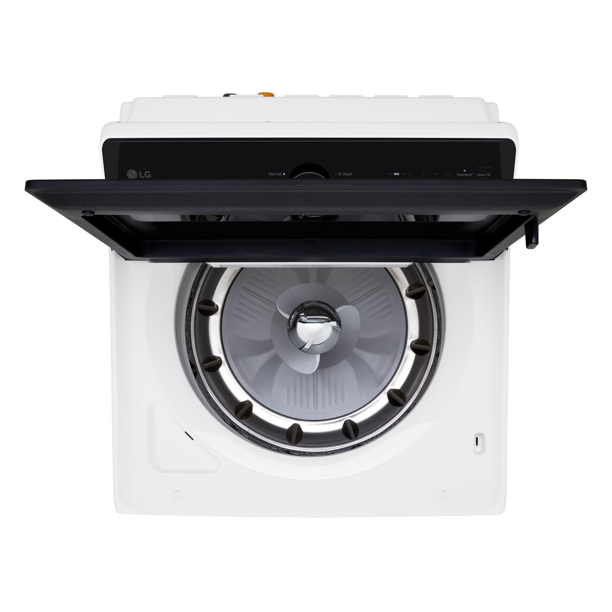 LG White Top Load Washer with 4-Way™ Agitator (6.1 cu. ft.) - WT8405CW