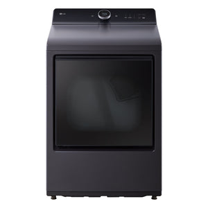 LG Matte Black Electric Dryer with EasyLoad™ Door (7.3 Cu.ft) - DLEX8600BE