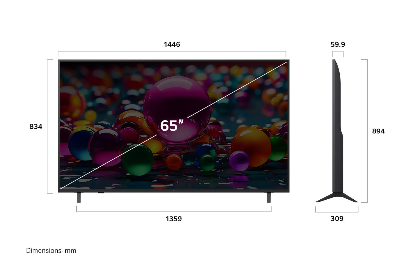 LG 65" 4K Smart UHD TV - 65UA7700PUB