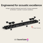 LG Sound Suite H7 Wireless Soundbar 9.1.6 Spatial Audio--