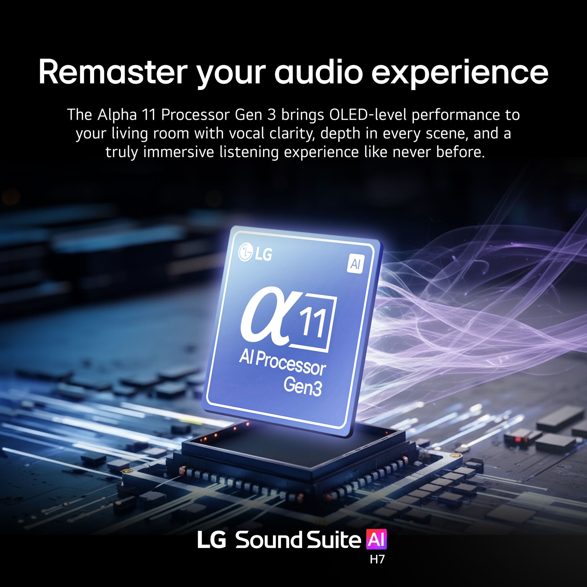 LG Sound Suite H7 Wireless Soundbar 9.1.6 Spatial Audio--