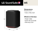 LG Sound Suite M5 Wireless Speaker Ch. 1.1.1--