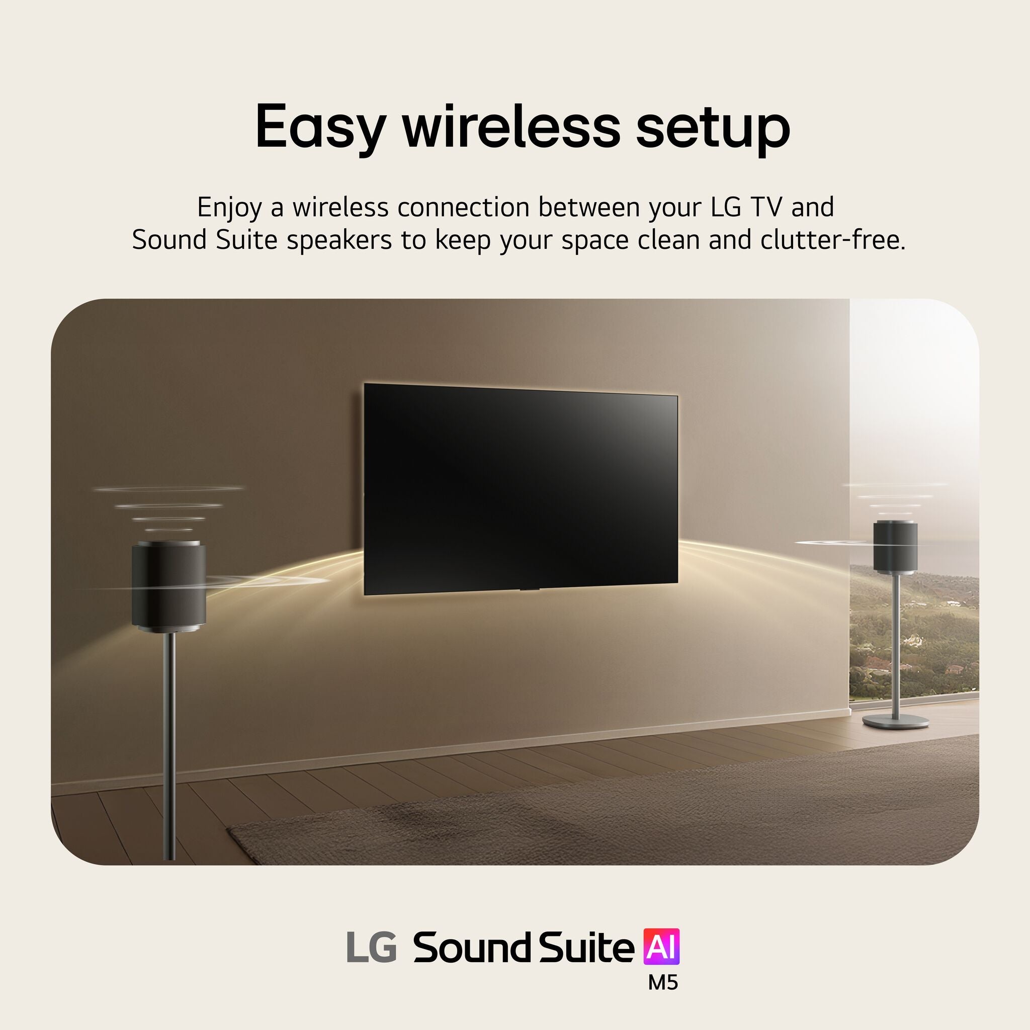 LG Sound Suite M5 Wireless Speaker Ch. 1.1.1--