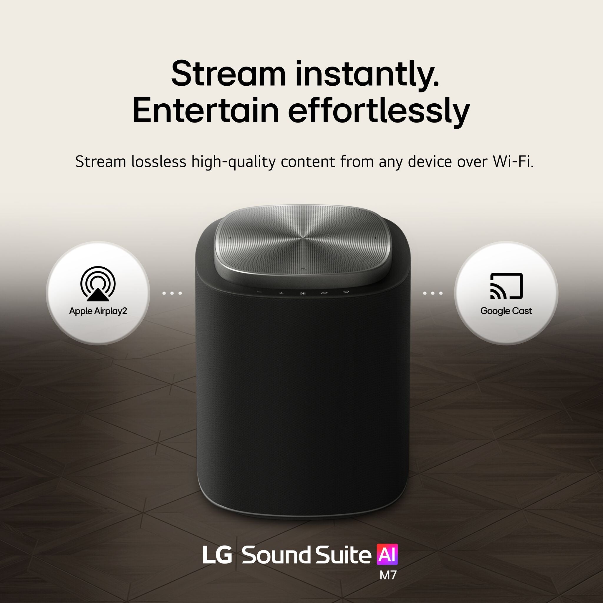LG Sound Suite M7 Wireless Speaker Ch. 2.1.1--
