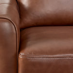 Laguna Leather Swivel Chair - Brown