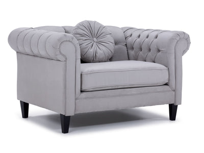 Lancaster Chair 1/2 - Silver