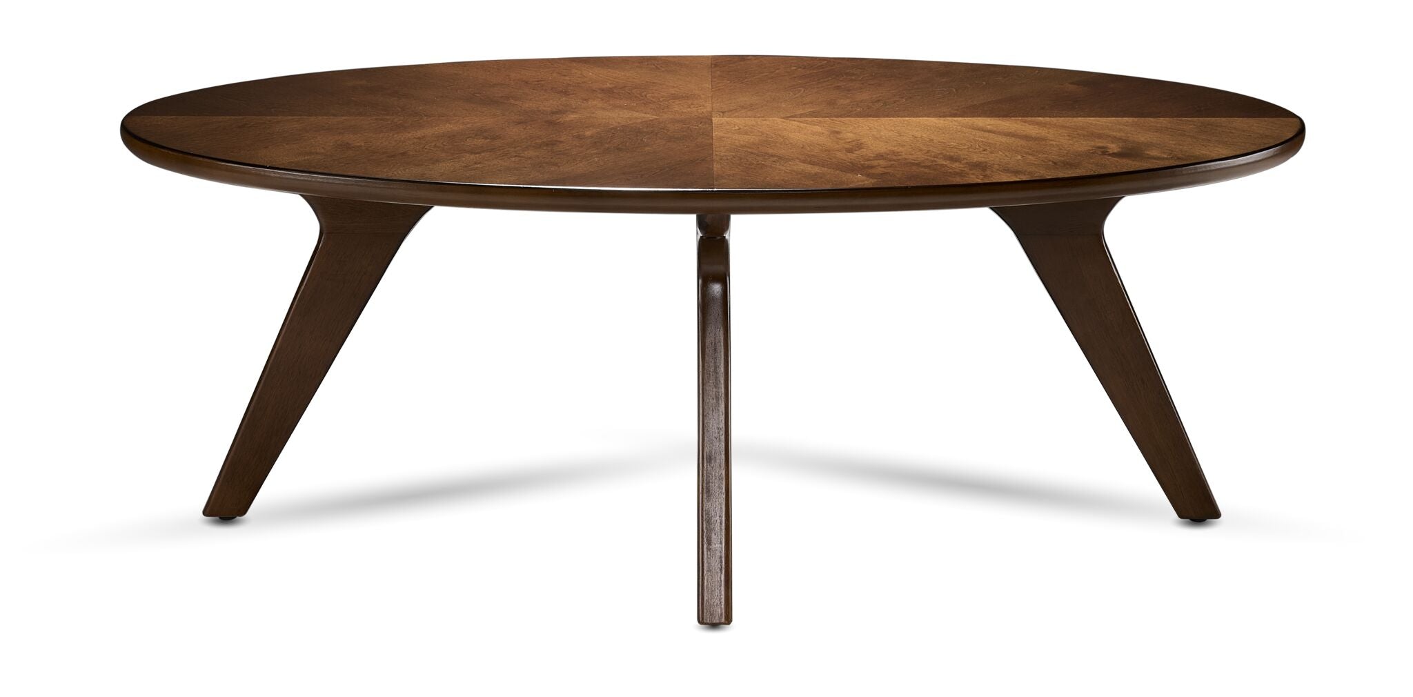 Lapland 48" Coffee Table with 2 End Tables - Walnut