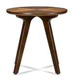 Lapland 48" Coffee Table with 2 End Tables - Walnut