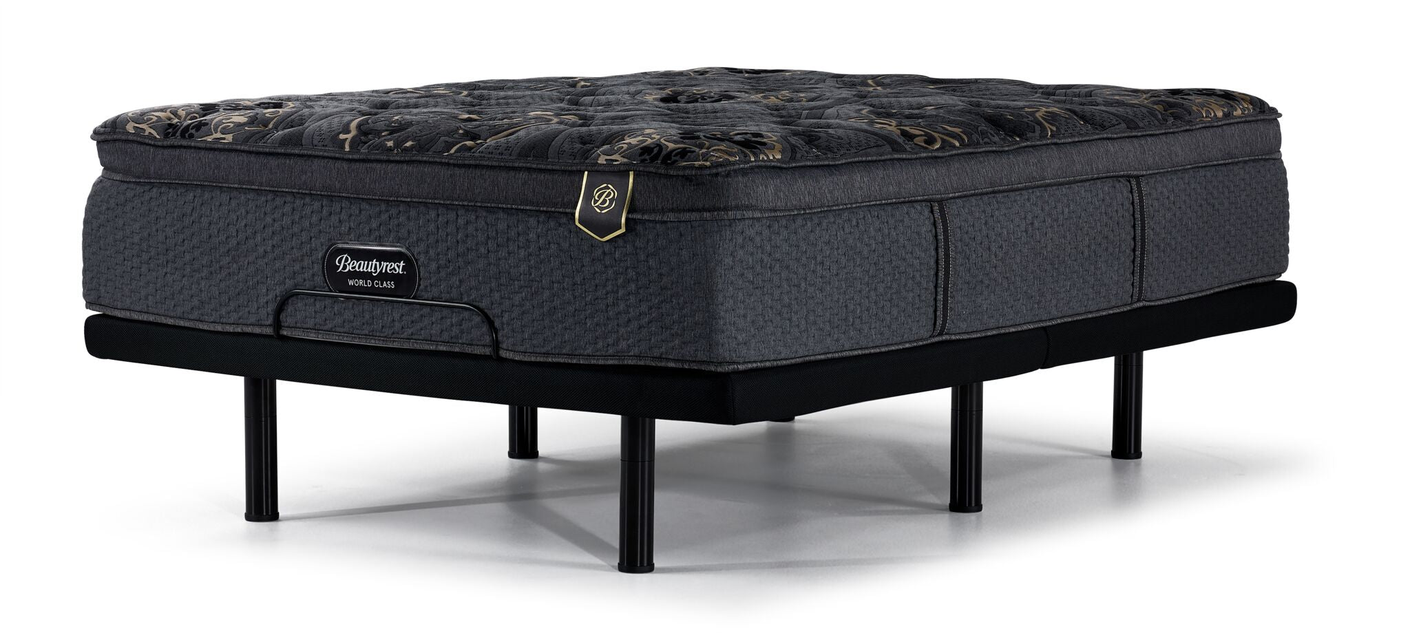 masyama3Sliver Queen(英)＆Stasis(LB:英) Beautyrest World Class Legacy Medium Queen Mattress and L2 Motion