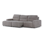Levine Power Sliding Sofa Bed - Taupe