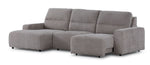 Levine Power Sliding Sofa Bed - Taupe