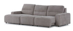 Levine Power Sliding Sofa Bed - Taupe