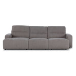 Levine Power Sliding Sofa Bed - Taupe