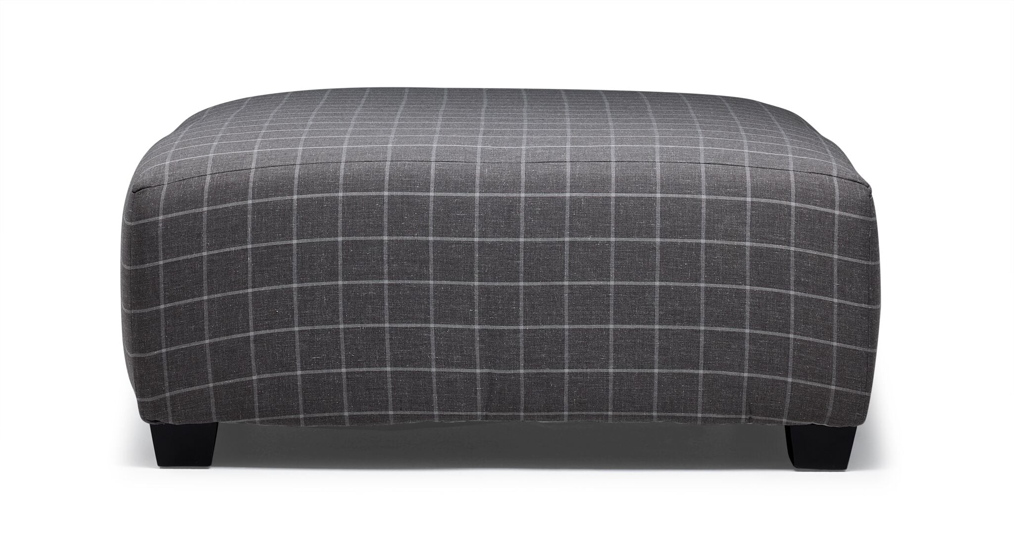 Lewiston Ottoman - Charcoal