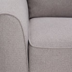 Lewiston Sofa, Loveseat and Chair Set - Cement and Graphite