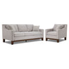 Lucerne Sofa and Chair Set - Grey