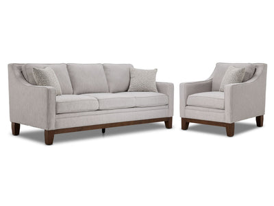 Lucerne Sofa and Chair Set - Grey
