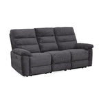 Lucie Dual Reclining Sofa - Charcoal