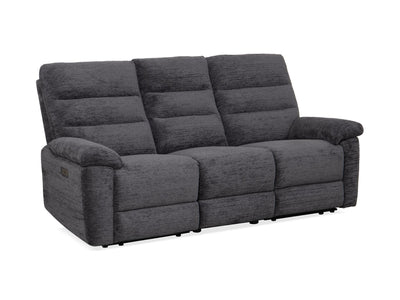 Lucie Dual Reclining Sofa - Charcoal
