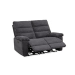 Lucie Dual Reclining Loveseat - Charcoal