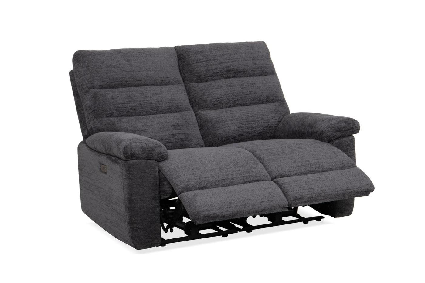 Lucie Dual Reclining Loveseat - Charcoal