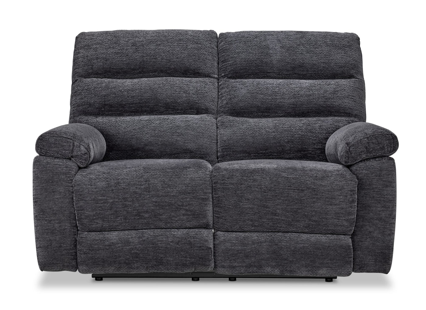 Lucie Dual Reclining Loveseat - Charcoal