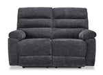 Lucie Reclining Loveseat - Charcoal