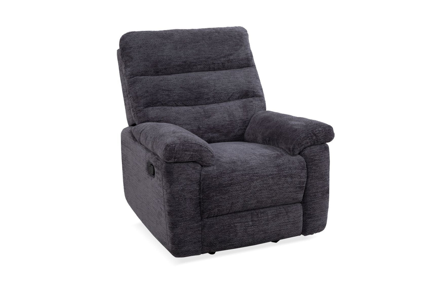 Lucie Dual Reclining Chair - Charcoal
