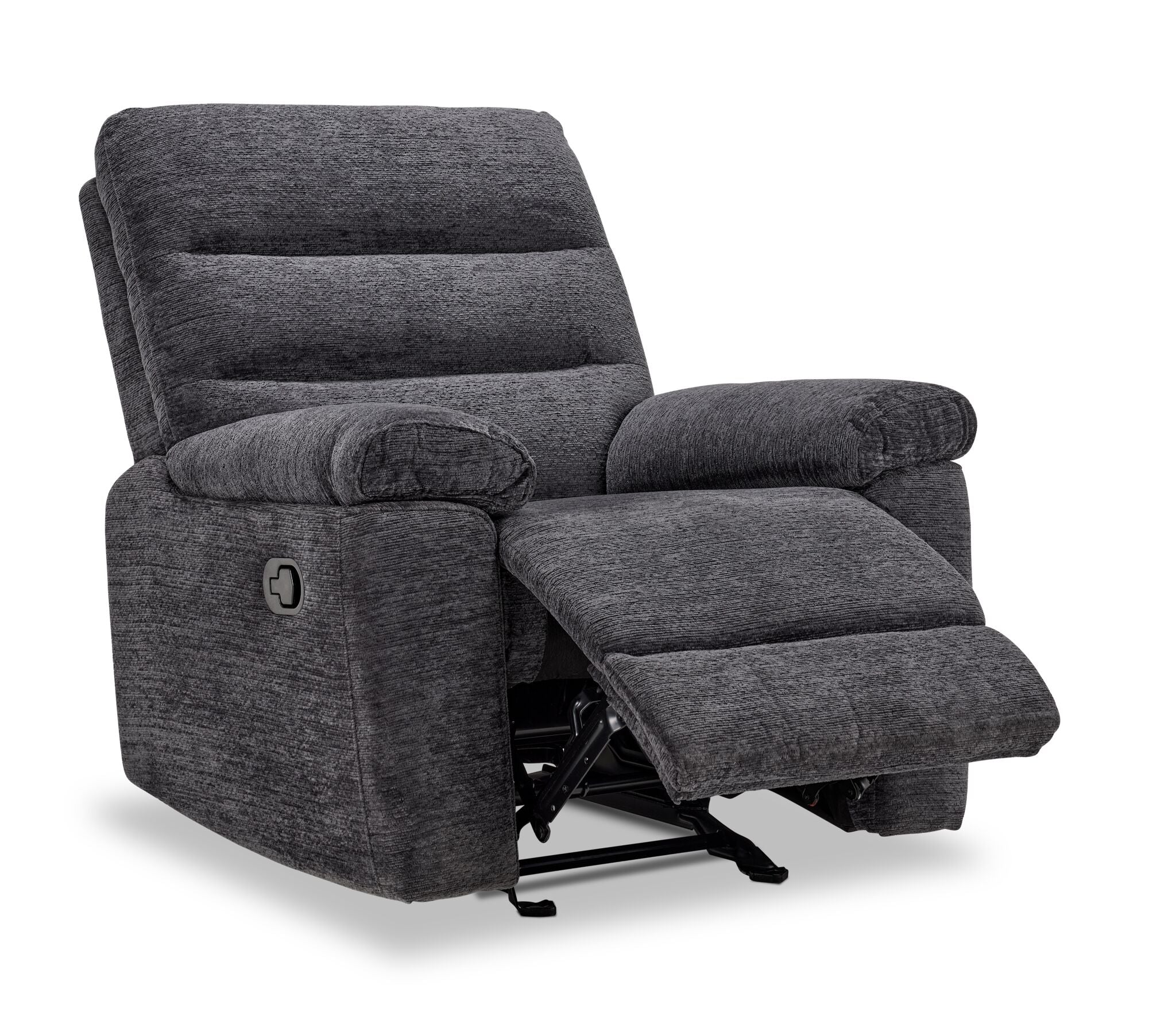 Lucie Rocker Recliner - Charcoal
