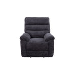 Lucie Dual Reclining Chair - Charcoal