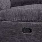 Lucie Reclining Loveseat - Charcoal