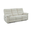 Lucie Dual Reclining Sofa - Ivory
