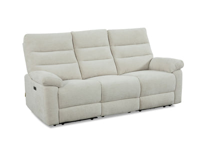 Lucie Dual Reclining Sofa - Ivory