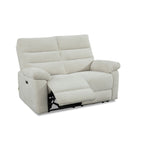 Lucie Dual Reclining Loveseat - Ivory