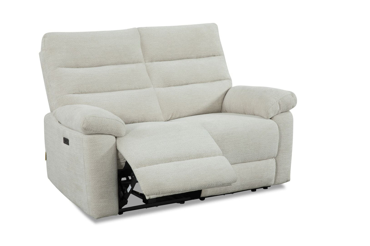 Lucie Dual Reclining Loveseat - Ivory